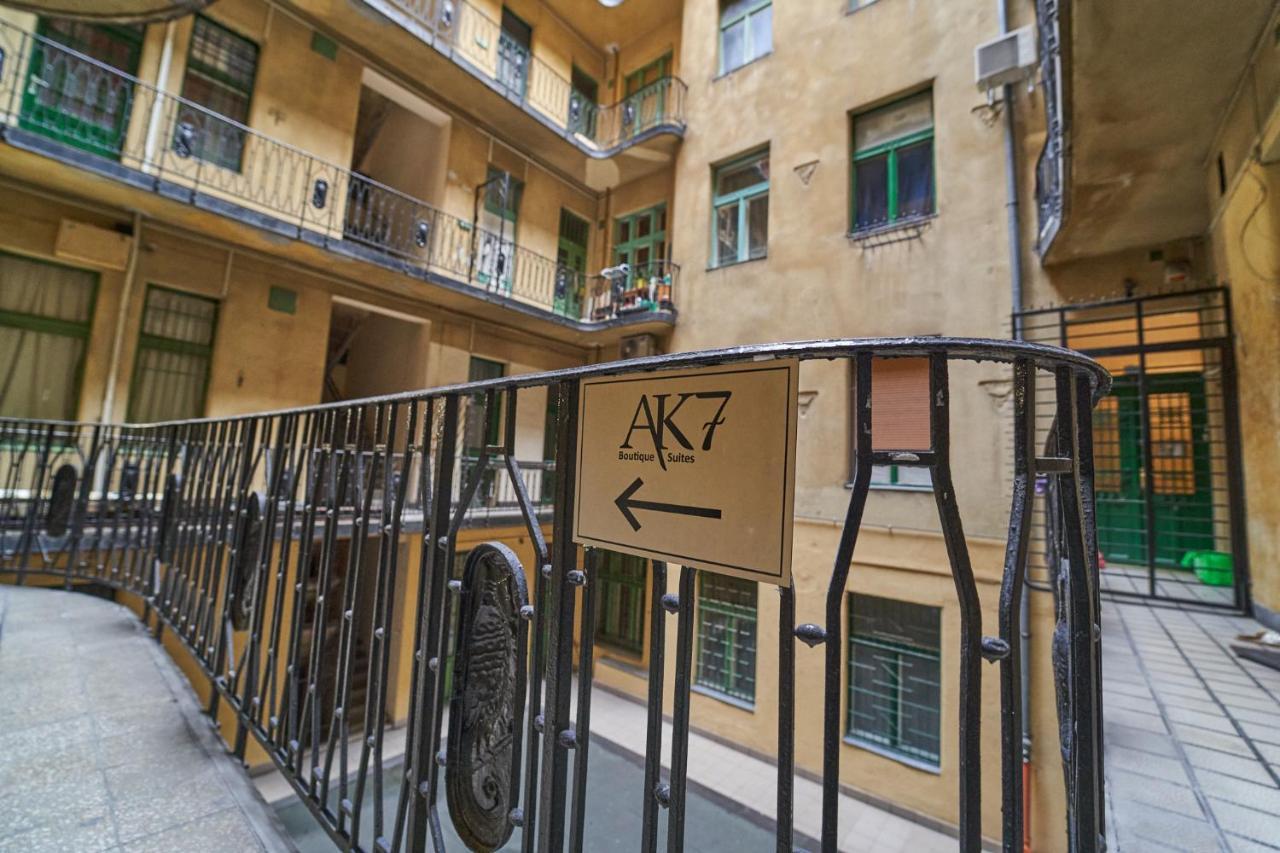 Ak7 Boutique Suites Budapeszt Zewnętrze zdjęcie